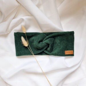 Stirnband Cord "grün"