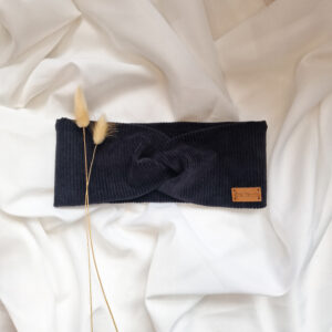 Stirnband Cord "schwarz"