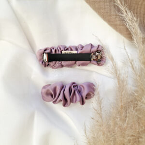 Haarspangen Raffung "rosa"