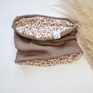 Loopschal "Leo braun-beige"