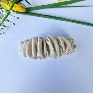 Haarspange Leinen "beige"